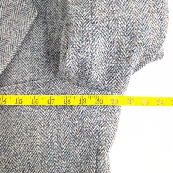 Rare Harris Tweed Handwoven 100% Pure Scottish Wool Sport Coat Gray Men's 41 - Picture 8 of 10